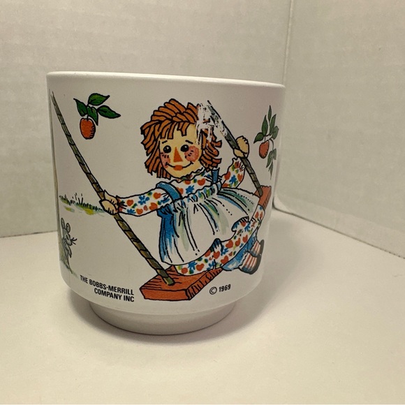 Vintage Raggedy Ann And Andy plastic cup 1960’s - Picture 8 of 10